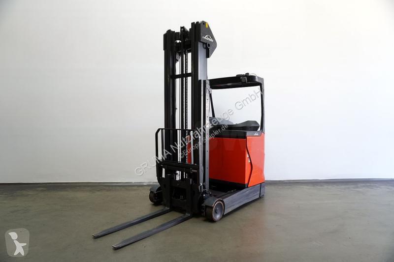 رافعة شوكية مع صاري قابل للسحب Linde R 14 1120