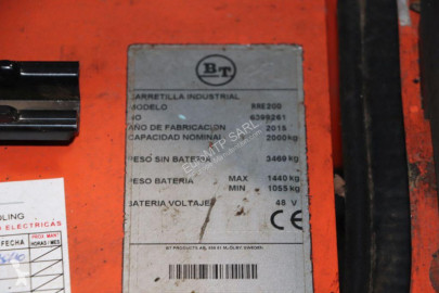 Gaffeltruck med stabler BT