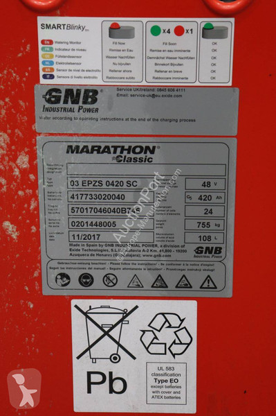 Chariot à mât rétractable Linde R10B-01