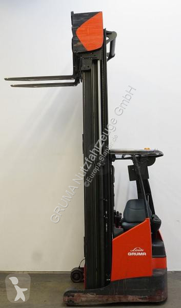 رافعة شوكية مع صاري قابل للسحب Linde  R 17 X...