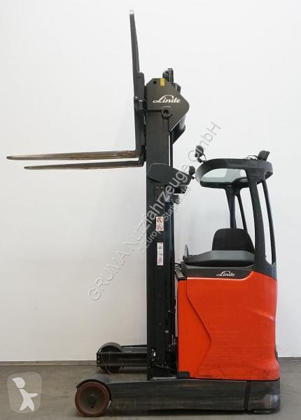 رافعة شوكية مع صاري قابل للسحب Linde  R 14 1120