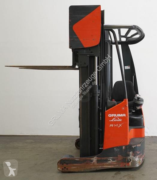 Stivuitor cu catarg retractabil Linde  R 14 X...