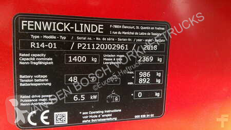 Reachtruck Linde