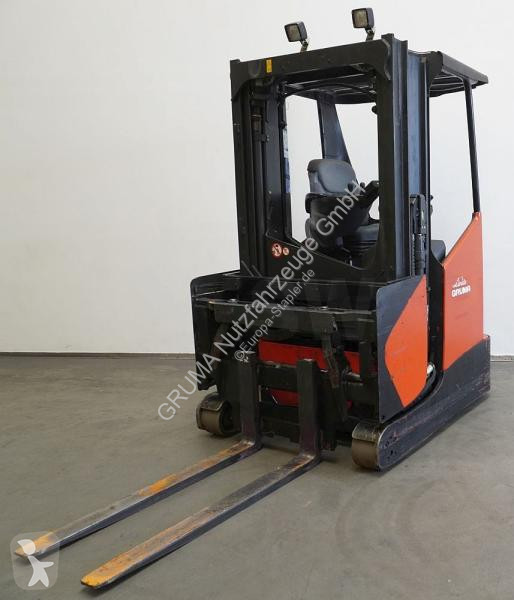 رافعة شوكية مع صاري قابل للسحب Linde  R 17 X...