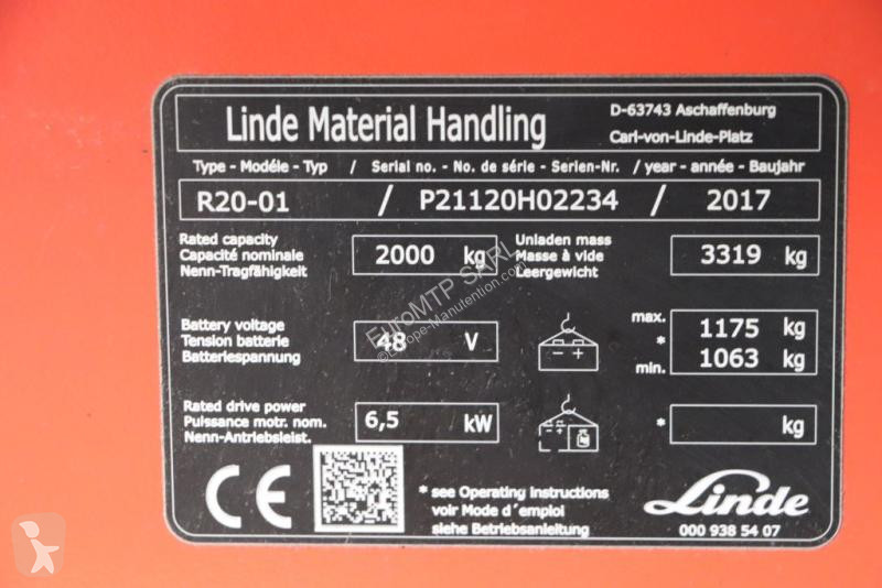 Ричтрак Linde  R20-01