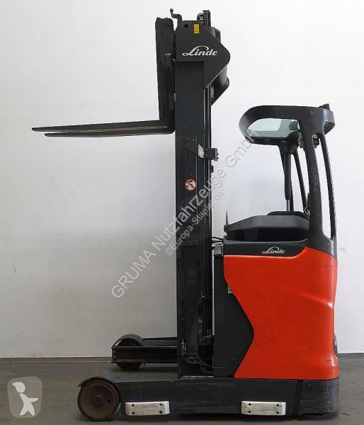 رافعة شوكية مع صاري قابل للسحب Linde  R 16 1120
