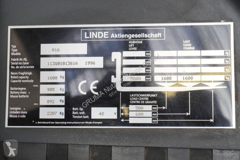 Retrak Linde  R 16 113