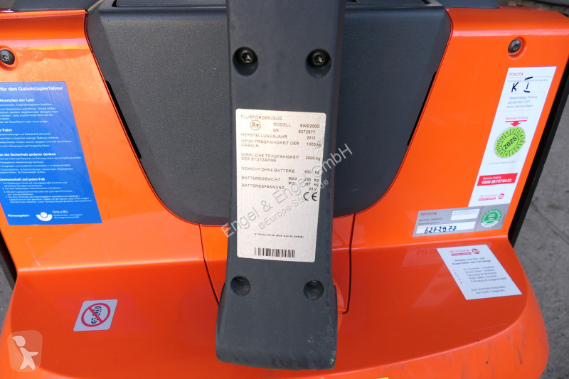 Stivuitor cu catarg retractabil BT SWE 200D...