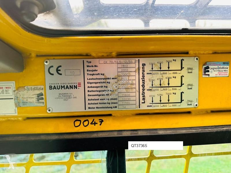 Stivuitor cu incarcare laterala Baumann GX70 7T...