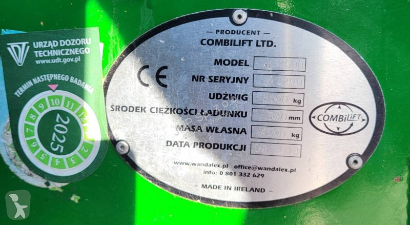 Боковой погрузчик Combilift C3000
