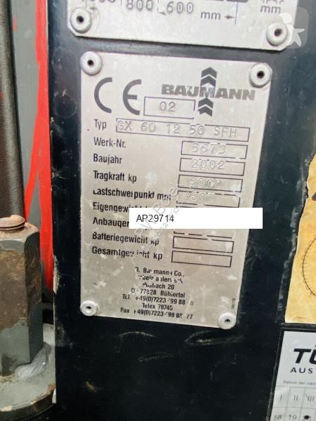 Stivuitor cu incarcare laterala Baumann GX60 14...
