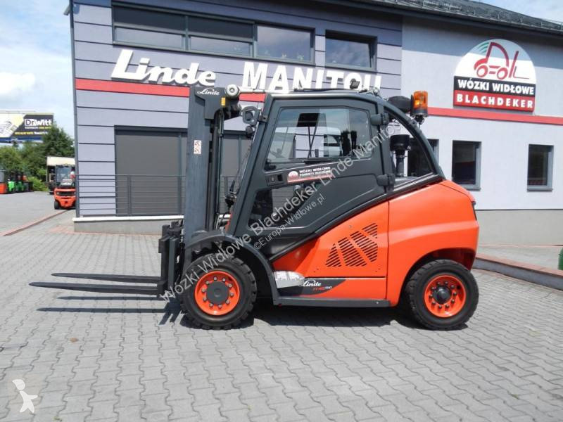 Автопогрузчик Linde H45D-02 Triplex , side shift