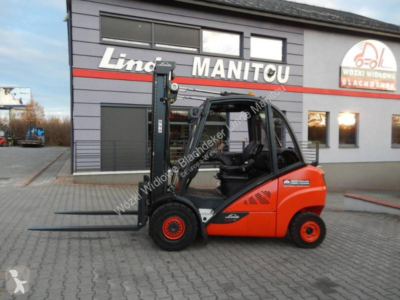 Chariot élévateur Linde H35T-02 Side shift