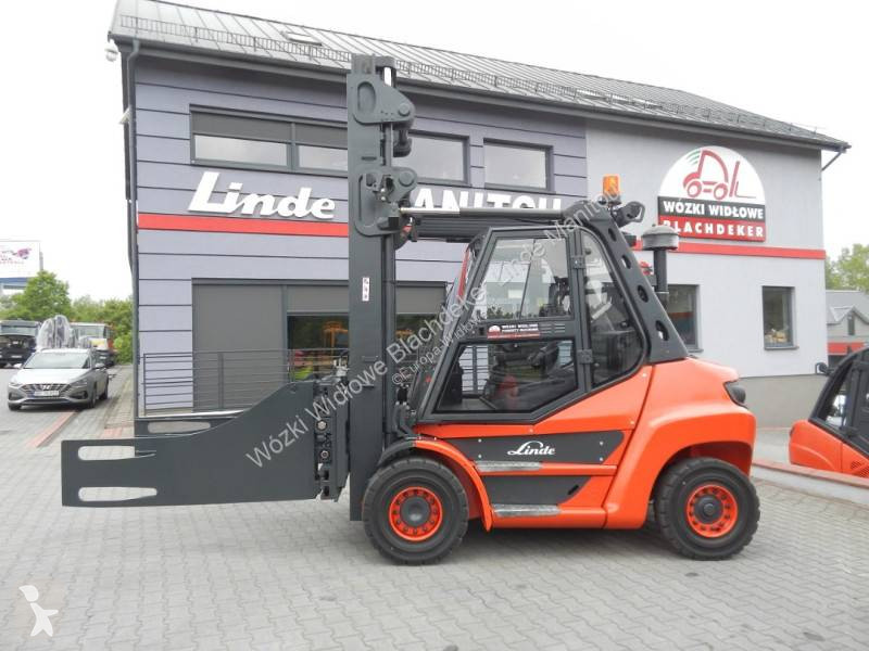 Linde H60D-03 Stabau bale gripper Gabelstapler