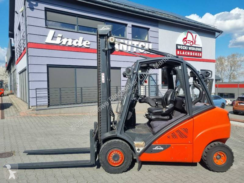 Linde H35D-02 Side shift Gabelstapler