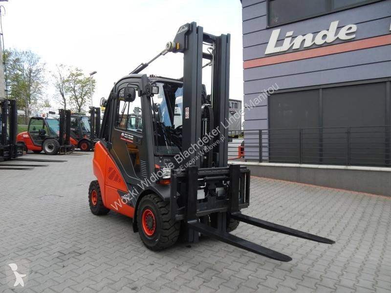 Автопогрузчик Linde H30T-02 Triplex , side shift