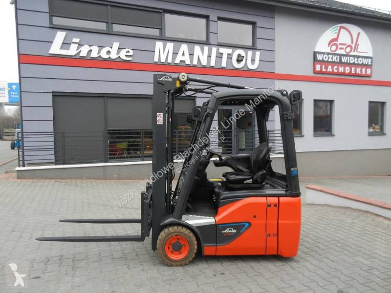 Автопогрузчик Linde E14-02 Li-Ion , duplex