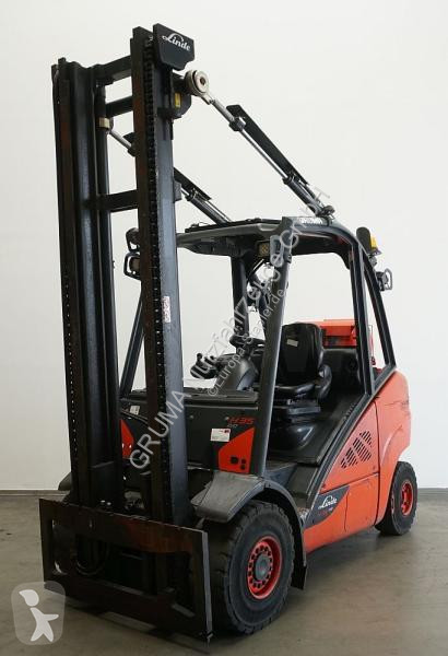 Empilhador elevador Linde H 35 T EVO 393-02