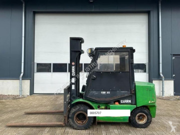 Clark C35 CDP 35 Perkins 3.5 ton Duplex Sideshift Positioner Diesel Heftru