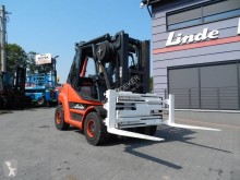 Linde H70D-02 Triplex , Fork positioner ,side shift wózek diesel używany