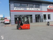 Linde E16C-01 Duplex , side shift carretilla eléctrica usada