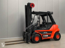 Linde H 70 D | Triplex 640 cm carretilla diesel usada