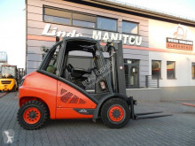 Carretilla elevadora Linde H45T-02 Triplex , side shift carretilla de gas usado