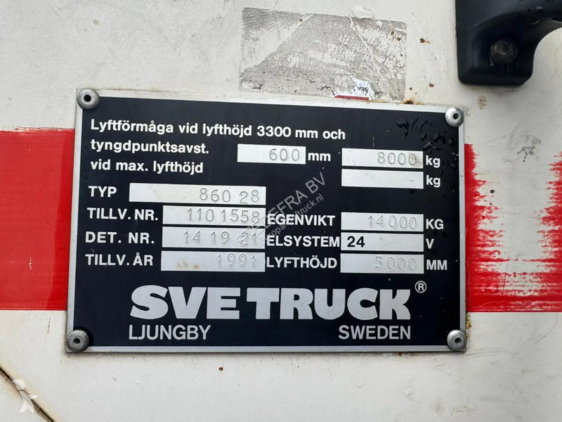 Heftruck Svetruck 860-28 Pneumatic Tire Forklift