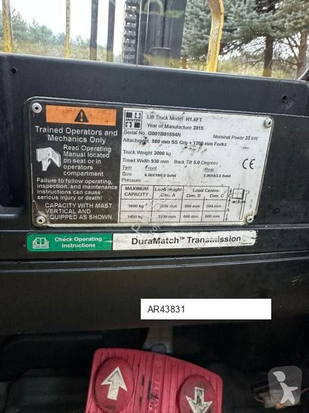 Carretilla elevadora Hyster H16