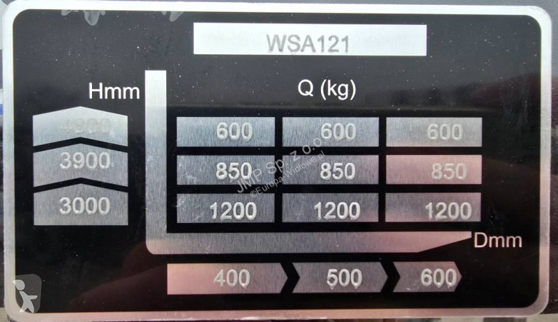 Stivuitor EP WSA 161 Li-ION
