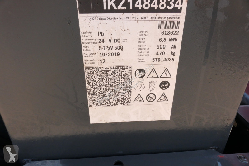 Electrocar Linde P 60 Z Schlepper Batterie 10/2019