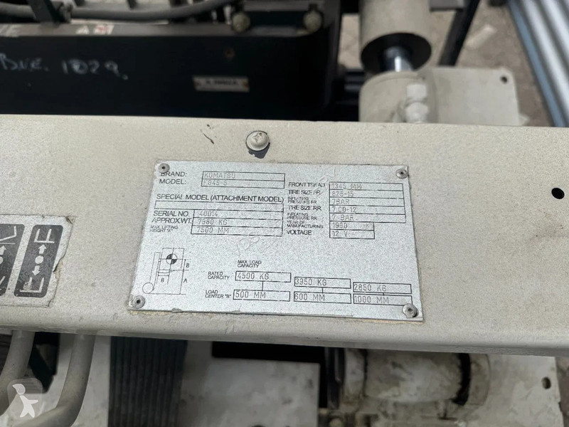 Stivuitor Komatsu FG 45 Heftruck LPG 4500KG