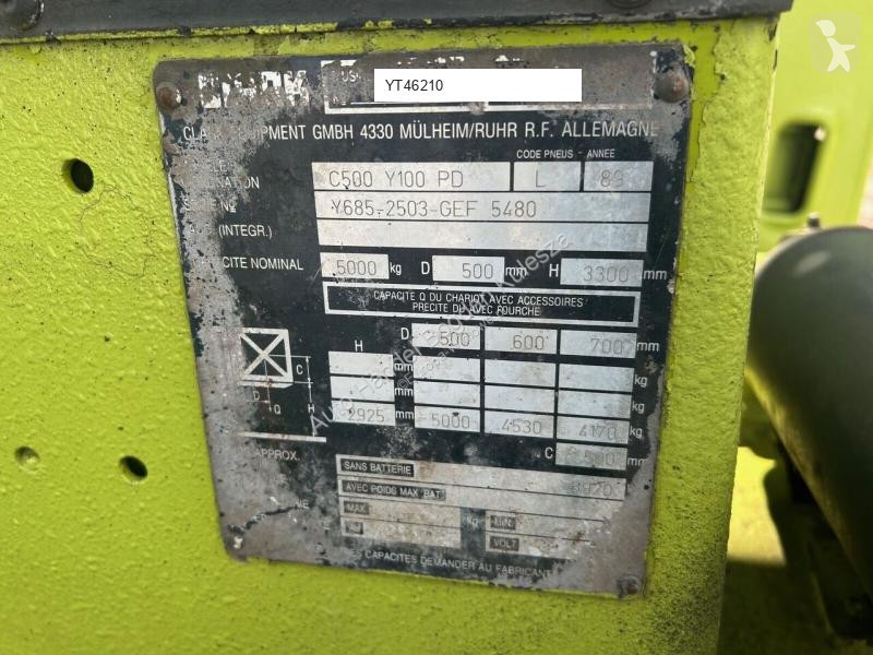 Heftruck Clark C500 Y100 PD