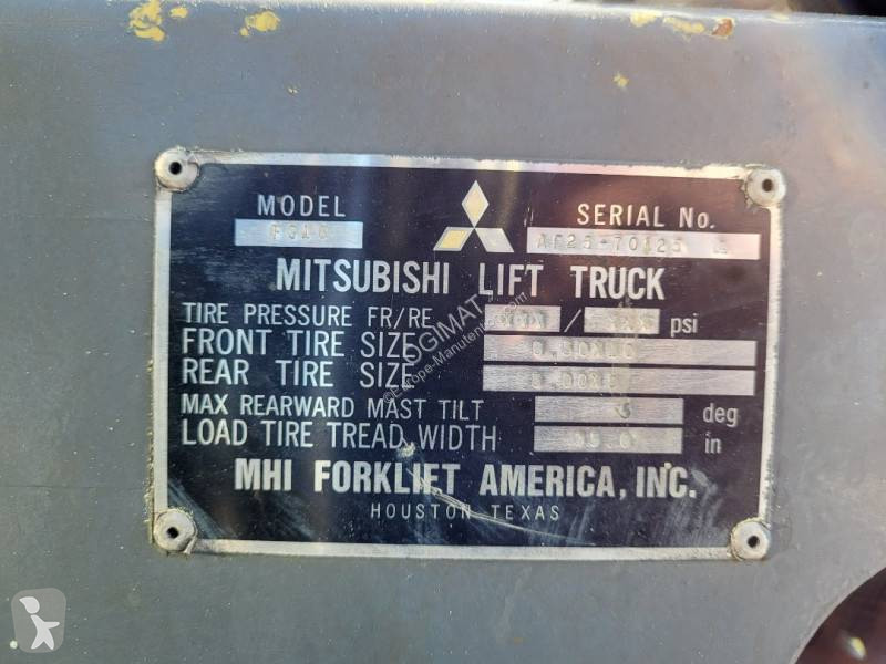Carretilla elevadora Mitsubishi FG18