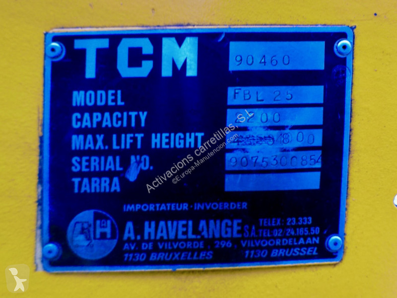 Stivuitor TCM FBL 25