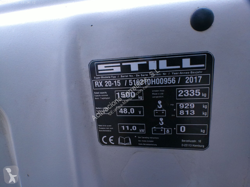 Carretilla elevadora Still RX20-15