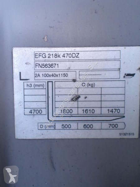 Carrello elevatore Jungheinrich EFG 218k 470 DZ