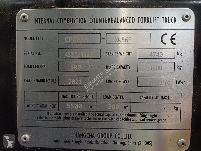 Carretilla elevadora Hangcha  CPCD30-XW56F