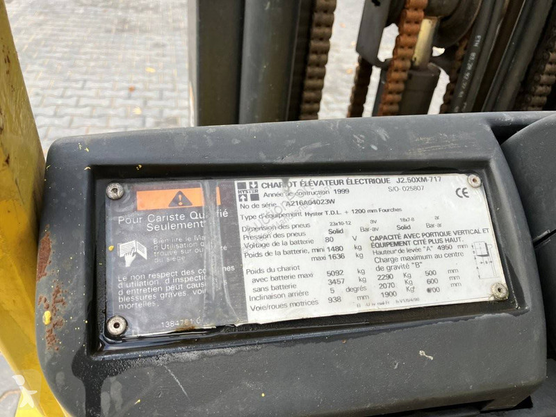Hyster J2.50XM Forklift