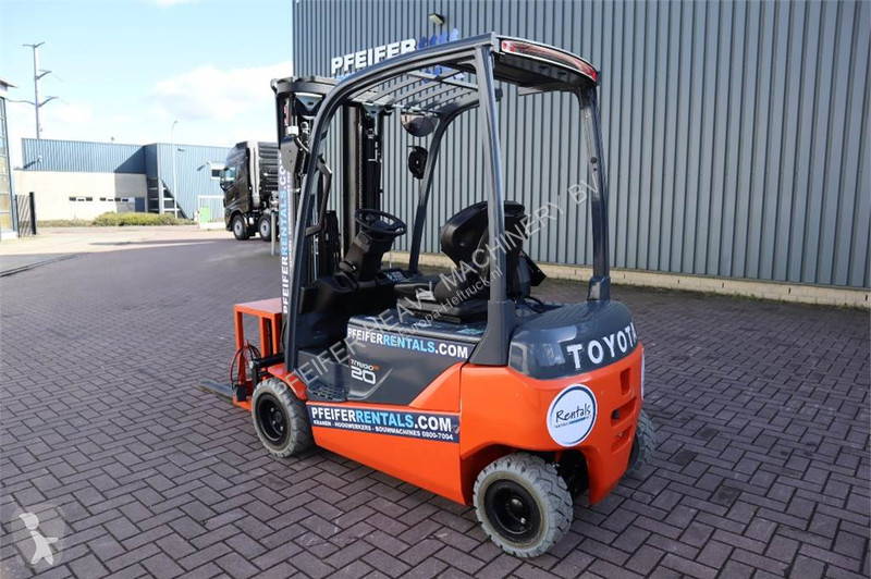 Heftruck Toyota 8FBM20T Valid inspection,...