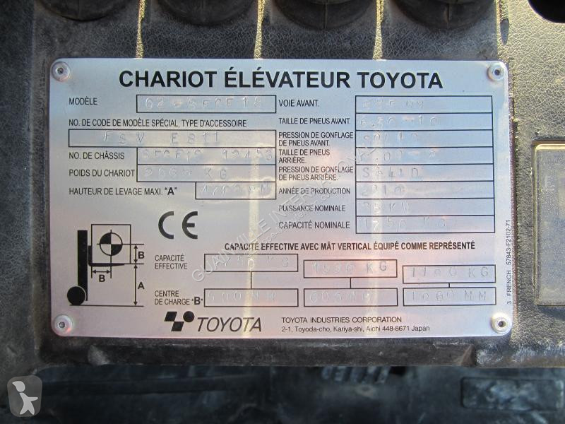 Heftruck Toyota  02-8FGF18