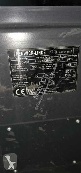 Chariot élévateur Fenwick-Linde E30S - 03