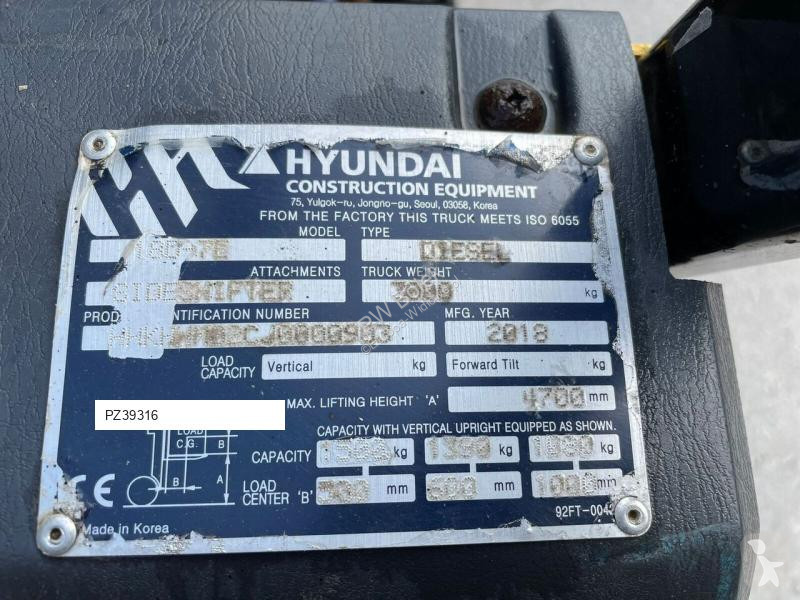 Teleskopický manipulátor Hyundai 18D-7E