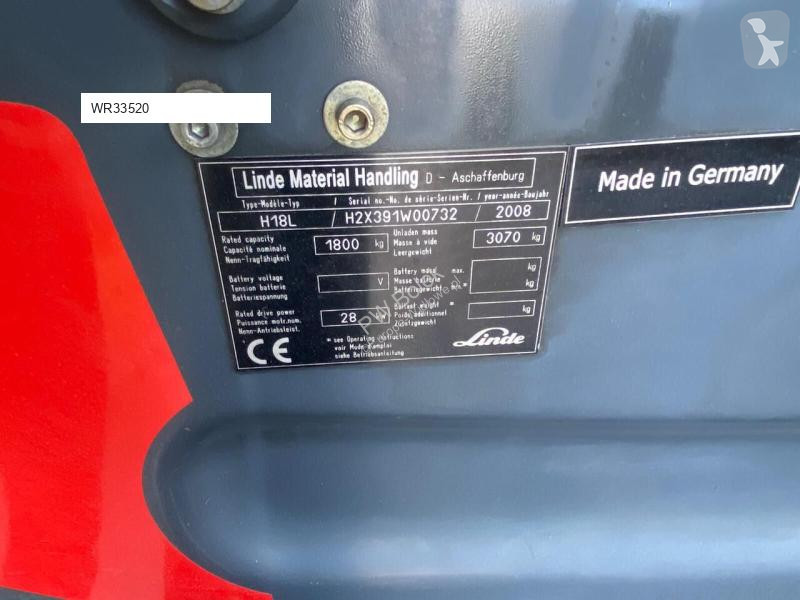 Carretilla elevadora Linde H18T