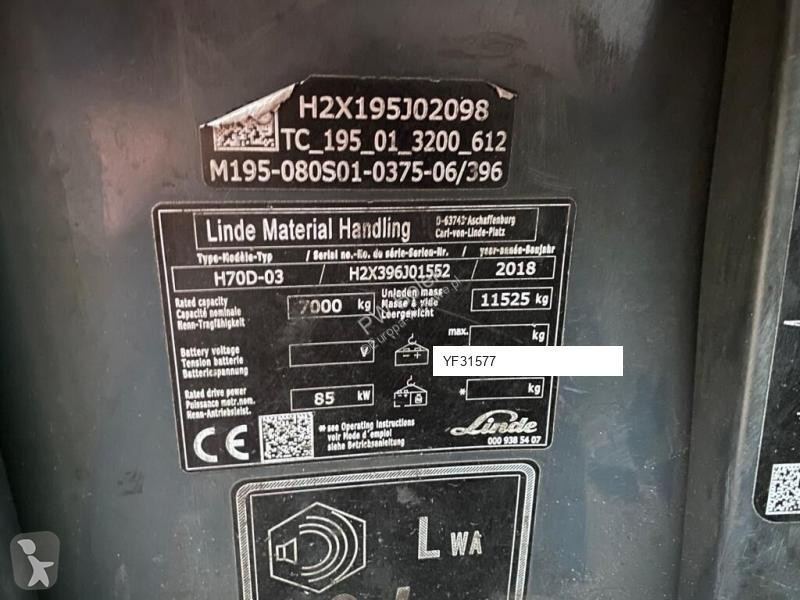 Chariot élévateur Linde H70D
