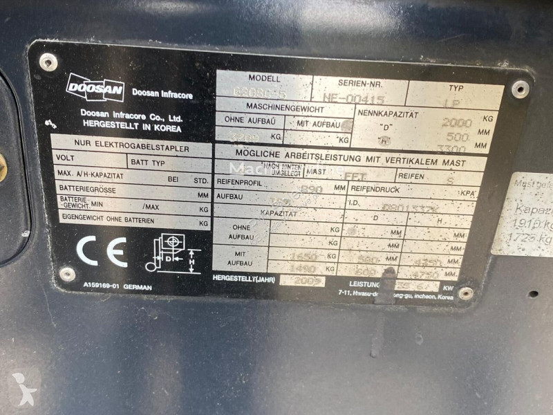 Carrello elevatore Doosan G20 SC