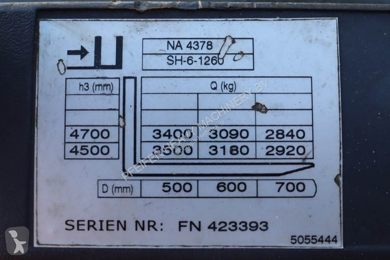 Stivuitor Jungheinrich Electric, Lifting Height...