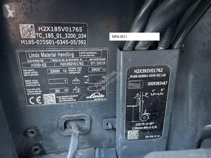 Teleskopický manipulátor Linde H25D