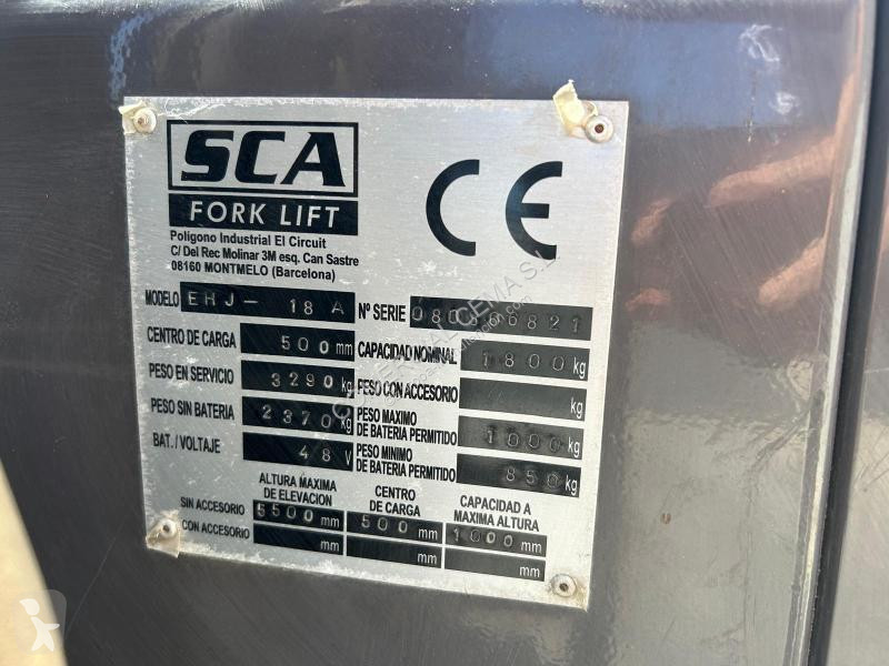 Stivuitor SCA Fork Lift  EHJ 18