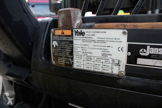 Stivuitor Yale GLP30VX V2795 Gas Hacken